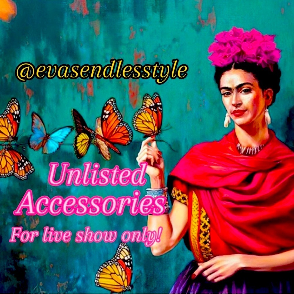 Unlisted Accessories Necklace, bracelets, rings, pins, etc.